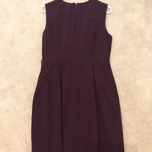 calvin klein maroon dress